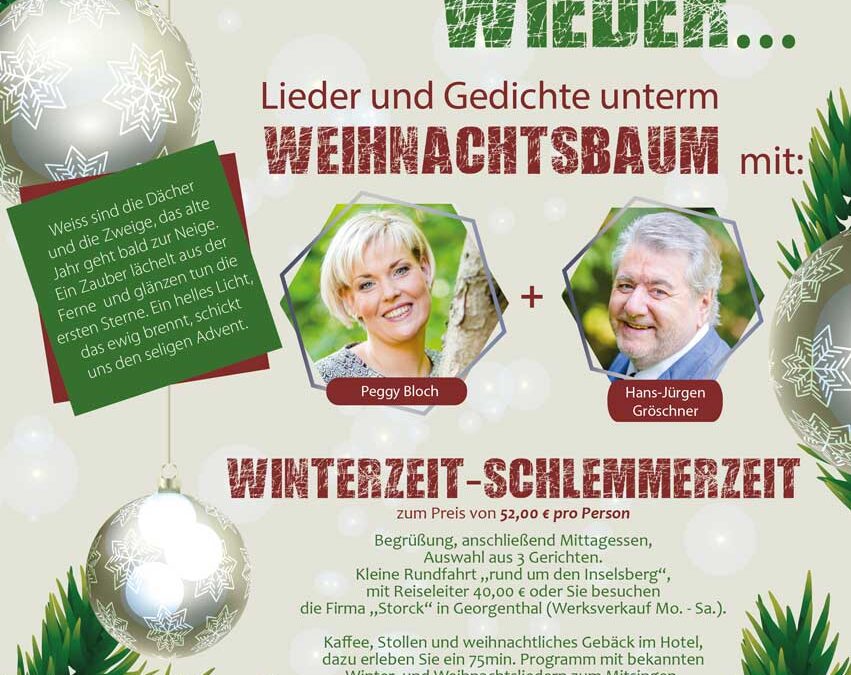 Advents- und Weihnachtsprogramm 2026