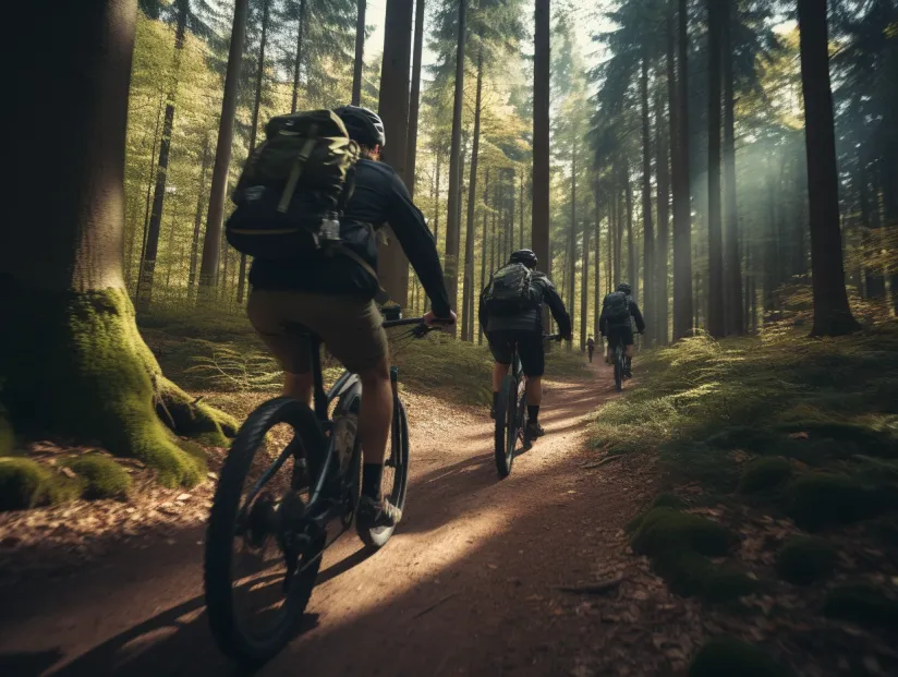 Cycling through the Thuringian Forest